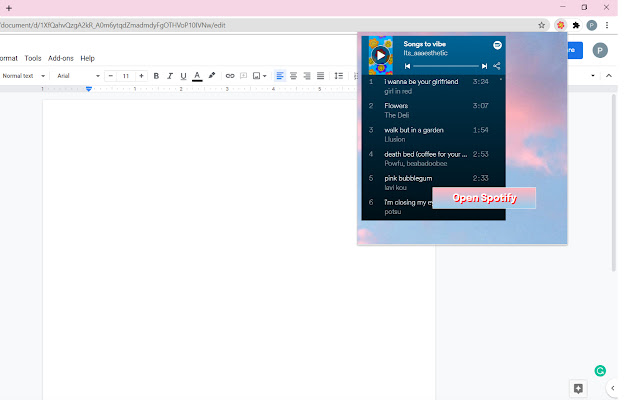 Indie Music from Chrome web store to be run with OffiDocs Chromium online Indie Music from Chrome web store to be run with OffiDocs Chromium online