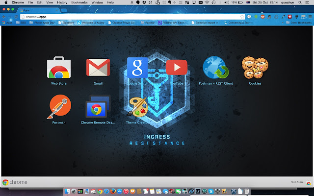 Ingress Resistance Theme from Chrome web store to be run with OffiDocs Chromium online Ingress Resistance Theme from Chrome web store to be run with OffiDocs Chromium online