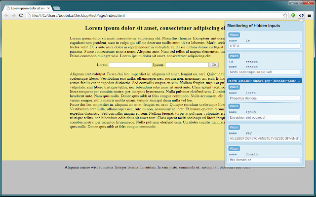Input hidden Monitor from Chrome web store to be run with OffiDocs Chromium online Input hidden Monitor from Chrome web store to be run with OffiDocs Chromium online