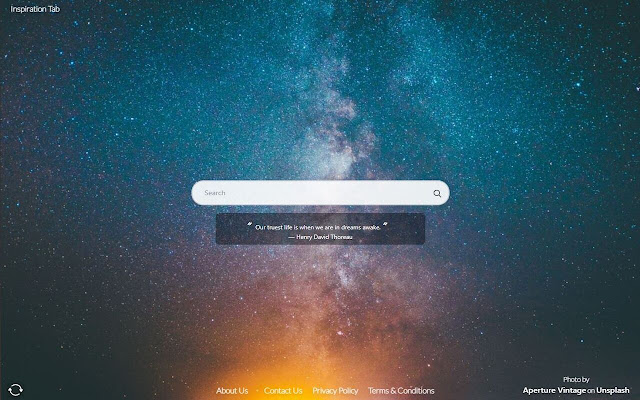 Inspiration Tab from Chrome web store to be run with OffiDocs Chromium online Inspiration Tab from Chrome web store to be run with OffiDocs Chromium online