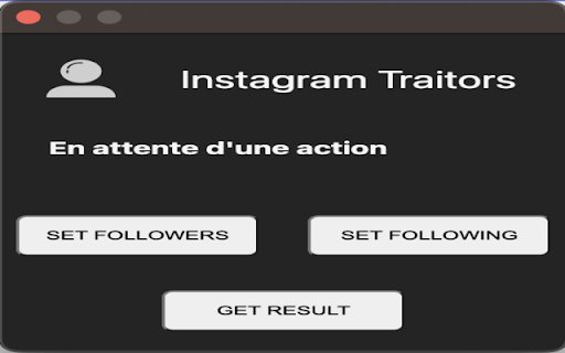 Instagram traitors from Chrome web store to be run with OffiDocs Chromium online Instagram traitors from Chrome web store to be run with OffiDocs Chromium online