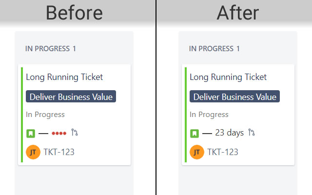 Jira Dots to Days from Chrome web store to be run with OffiDocs Chromium online Jira Dots to Days from Chrome web store to be run with OffiDocs Chromium online