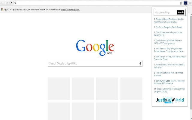 Just Web World from Chrome web store to be run with OffiDocs Chromium online Just Web World from Chrome web store to be run with OffiDocs Chromium online