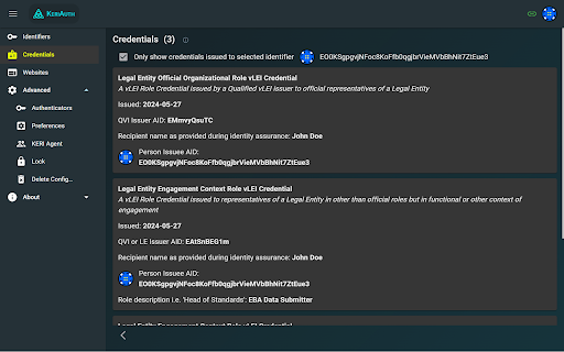KERI Auth from Chrome web store to be run with OffiDocs Chromium online KERI Auth from Chrome web store to be run with OffiDocs Chromium online