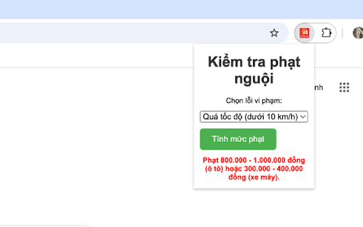 Kiểm tra phạt nguội from Chrome web store to be run with OffiDocs Chromium online Kiểm tra phạt nguội from Chrome web store to be run with OffiDocs Chromium online