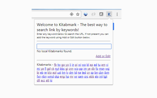 Kitabmark Link by keywords from Chrome web store to be run with OffiDocs Chromium online Kitabmark Link by keywords from Chrome web store to be run with OffiDocs Chromium online