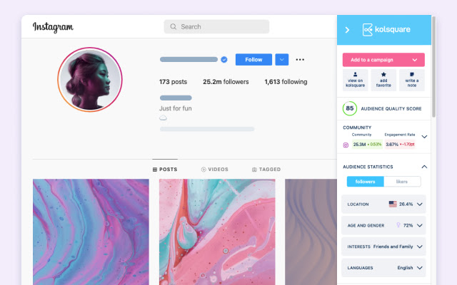 Kolsquare Analytics Sidebar from Chrome web store to be run with OffiDocs Chromium online Kolsquare Analytics Sidebar from Chrome web store to be run with OffiDocs Chromium online