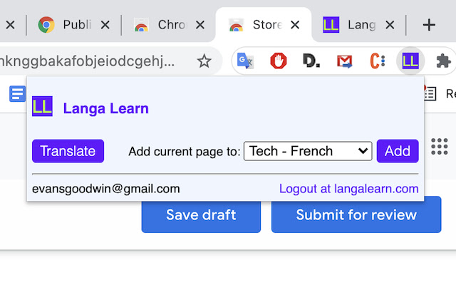 Langa Learn from Chrome web store to be run with OffiDocs Chromium online Langa Learn from Chrome web store to be run with OffiDocs Chromium online