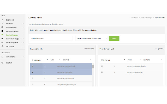 Legendary Seller Keyword Finder from Chrome web store to be run with OffiDocs Chromium online Legendary Seller Keyword Finder from Chrome web store to be run with OffiDocs Chromium online