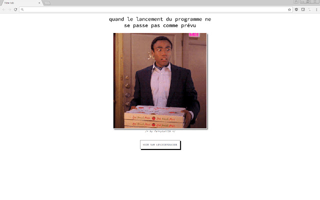 Les joies du code NewTab from Chrome web store to be run with OffiDocs Chromium online Les joies du code NewTab from Chrome web store to be run with OffiDocs Chromium online