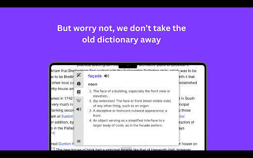 Lexiora AI powered dictionary from Chrome web store to be run with OffiDocs Chromium online Lexiora AI powered dictionary from Chrome web store to be run with OffiDocs Chromium online