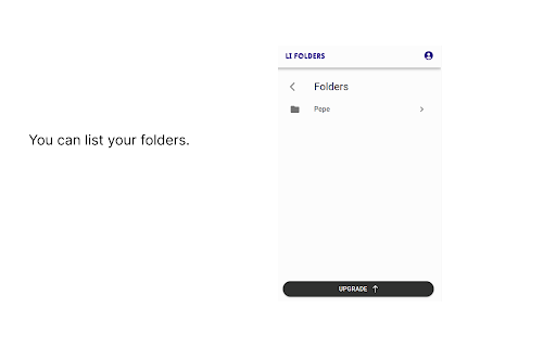 LI Folders from Chrome web store to be run with OffiDocs Chromium online LI Folders from Chrome web store to be run with OffiDocs Chromium online
