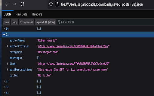 LinkedIn Saved Posts Viewer from Chrome web store to be run with OffiDocs Chromium online LinkedIn Saved Posts Viewer from Chrome web store to be run with OffiDocs Chromium online