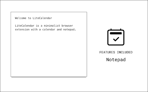 LiteCalendar from Chrome web store to be run with OffiDocs Chromium online LiteCalendar from Chrome web store to be run with OffiDocs Chromium online