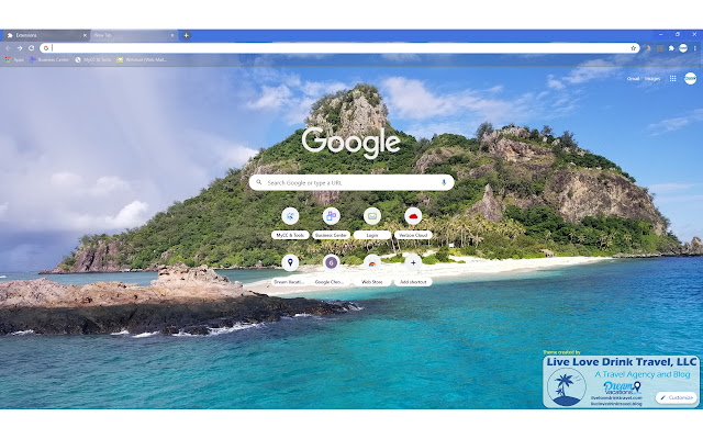 Live Love Drink Travel Fiji Theme from Chrome web store to be run with OffiDocs Chromium online Live Love Drink Travel Fiji Theme from Chrome web store to be run with OffiDocs Chromium online