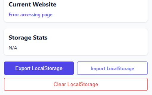 Local Storage Manager from Chrome web store to be run with OffiDocs Chromium online Local Storage Manager from Chrome web store to be run with OffiDocs Chromium online