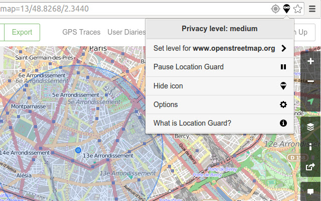 Location Guard from Chrome web store to be run with OffiDocs Chromium online Location Guard from Chrome web store to be run with OffiDocs Chromium online