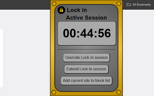 Lock In from Chrome web store to be run with OffiDocs Chromium online Lock In from Chrome web store to be run with OffiDocs Chromium online