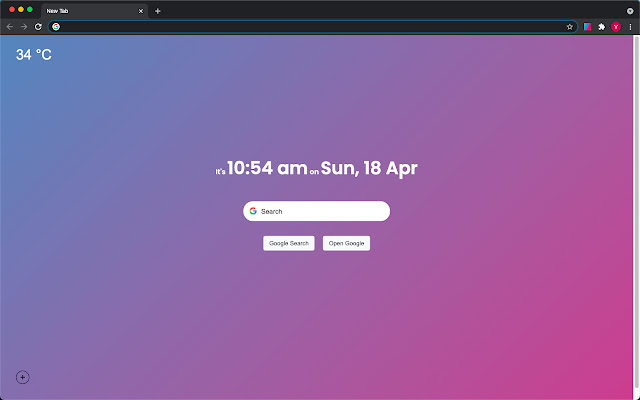 Luminous New Tab from Chrome web store to be run with OffiDocs Chromium online Luminous New Tab from Chrome web store to be run with OffiDocs Chromium online