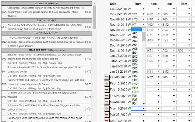 Lunch Lady from Chrome web store to be run with OffiDocs Chromium online Lunch Lady from Chrome web store to be run with OffiDocs Chromium online