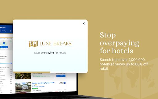 Luxe Breaks from Chrome web store to be run with OffiDocs Chromium online Luxe Breaks from Chrome web store to be run with OffiDocs Chromium online