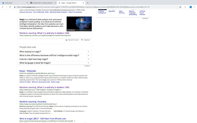 Machine Learning to Magic from Chrome web store to be run with OffiDocs Chromium online Machine Learning to Magic from Chrome web store to be run with OffiDocs Chromium online