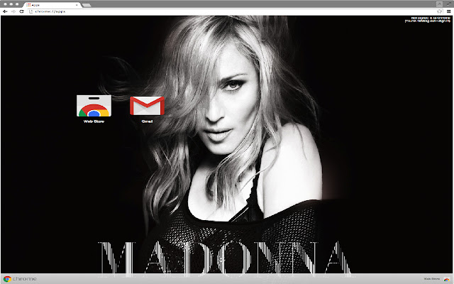 Madonna Theme from Chrome web store to be run with OffiDocs Chromium online Madonna Theme from Chrome web store to be run with OffiDocs Chromium online