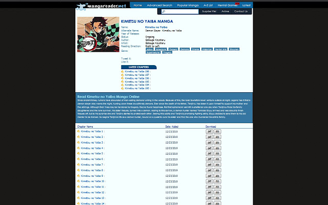 Manga Downloader from Chrome web store to be run with OffiDocs Chromium online Manga Downloader from Chrome web store to be run with OffiDocs Chromium online