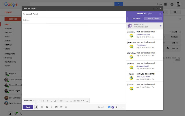 Marketo Insights for Google Chrome™ from Chrome web store to be run with OffiDocs Chromium online Marketo Insights for Google Chrome™ from Chrome web store to be run with OffiDocs Chromium online