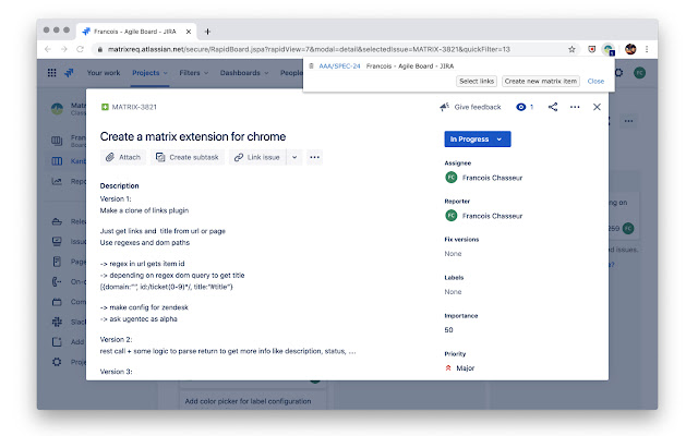 MatrixReq Extension from Chrome web store to be run with OffiDocs Chromium online MatrixReq Extension from Chrome web store to be run with OffiDocs Chromium online