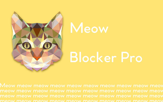 Meow Blocker PRO from Chrome web store to be run with OffiDocs Chromium online Meow Blocker PRO from Chrome web store to be run with OffiDocs Chromium online