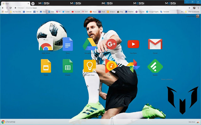 Messi Theme from Chrome web store to be run with OffiDocs Chromium online Messi Theme from Chrome web store to be run with OffiDocs Chromium online