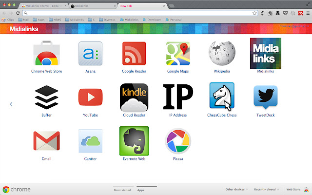 Midialinks Theme from Chrome web store to be run with OffiDocs Chromium online Midialinks Theme from Chrome web store to be run with OffiDocs Chromium online