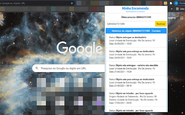 Minha Encomenda from Chrome web store to be run with OffiDocs Chromium online Minha Encomenda from Chrome web store to be run with OffiDocs Chromium online