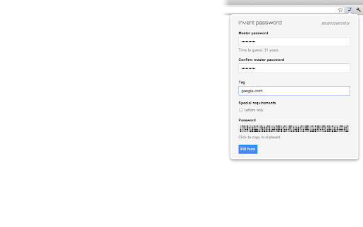 Motornyy Passwords from Chrome web store to be run with OffiDocs Chromium online Motornyy Passwords from Chrome web store to be run with OffiDocs Chromium online
