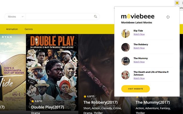 MovieBeee Movie Watch Extension from Chrome web store to be run with OffiDocs Chromium online MovieBeee Movie Watch Extension from Chrome web store to be run with OffiDocs Chromium online