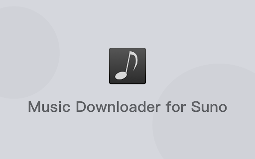 Music Download for Suno from Chrome web store to be run with OffiDocs Chromium online Music Download for Suno from Chrome web store to be run with OffiDocs Chromium online