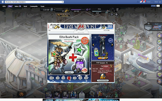 Mutant Genetic Gladiators Tool from Chrome web store to be run with OffiDocs Chromium online Mutant Genetic Gladiators Tool from Chrome web store to be run with OffiDocs Chromium online