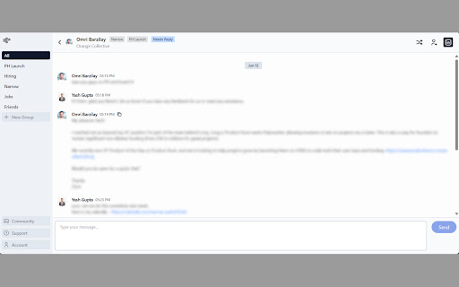 Narrow Inbox for linkedin Outreach from Chrome web store to be run with OffiDocs Chromium online Narrow Inbox for linkedin Outreach from Chrome web store to be run with OffiDocs Chromium online