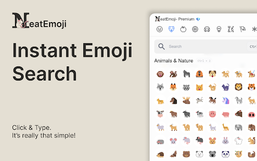 Neat Emoji Text to emoji with AI from Chrome web store to be run with OffiDocs Chromium online Neat Emoji Text to emoji with AI from Chrome web store to be run with OffiDocs Chromium online