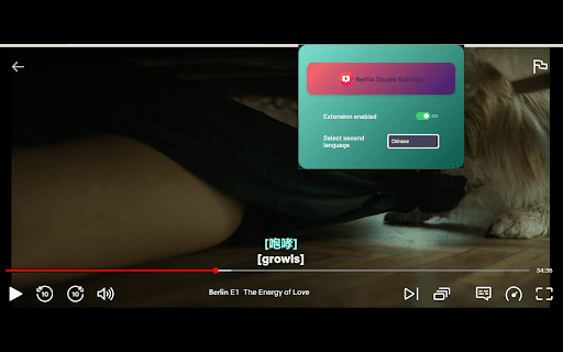 Netflix Double Subtitles from Chrome web store to be run with OffiDocs Chromium online Netflix Double Subtitles from Chrome web store to be run with OffiDocs Chromium online