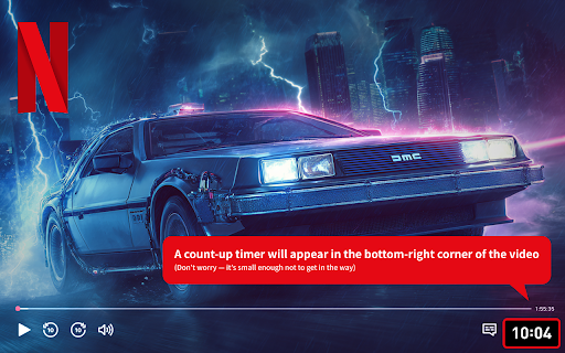 Netflix WatchParty Time Counter from Chrome web store to be run with OffiDocs Chromium online Netflix WatchParty Time Counter from Chrome web store to be run with OffiDocs Chromium online