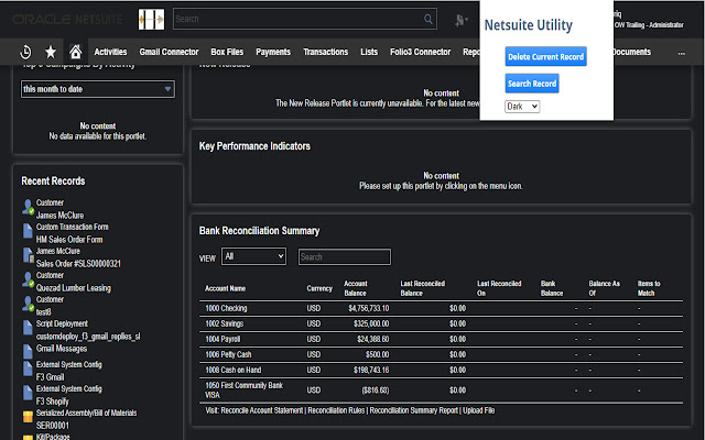 Netsuite Utility Plugin from Chrome web store to be run with OffiDocs Chromium online Netsuite Utility Plugin from Chrome web store to be run with OffiDocs Chromium online