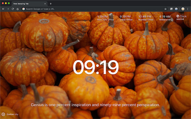 New Amazing Tab from Chrome web store to be run with OffiDocs Chromium online New Amazing Tab from Chrome web store to be run with OffiDocs Chromium online