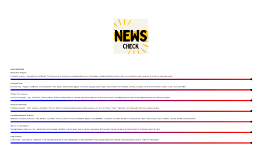 News Analyzer from Chrome web store to be run with OffiDocs Chromium online News Analyzer from Chrome web store to be run with OffiDocs Chromium online
