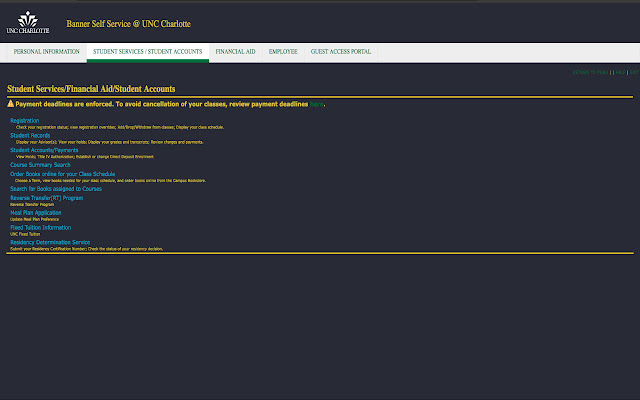 Niner Portal Theme from Chrome web store to be run with OffiDocs Chromium online Niner Portal Theme from Chrome web store to be run with OffiDocs Chromium online