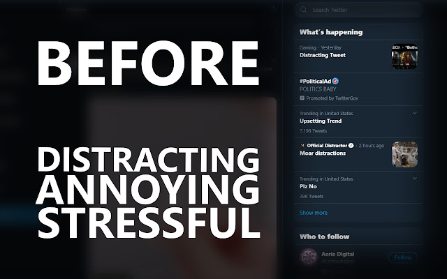 No More Feed More Focus, Happier Scrolling from Chrome web store to be run with OffiDocs Chromium online No More Feed More Focus, Happier Scrolling from Chrome web store to be run with OffiDocs Chromium online