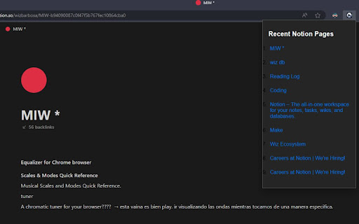 Notion Recent Pages from Chrome web store to be run with OffiDocs Chromium online Notion Recent Pages from Chrome web store to be run with OffiDocs Chromium online