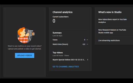 No Youtube Studio Comment Widget from Chrome web store to be run with OffiDocs Chromium online No Youtube Studio Comment Widget from Chrome web store to be run with OffiDocs Chromium online