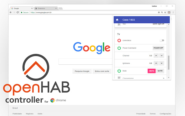 openHAB Chrome Controller from Chrome web store to be run with OffiDocs Chromium online openHAB Chrome Controller from Chrome web store to be run with OffiDocs Chromium online